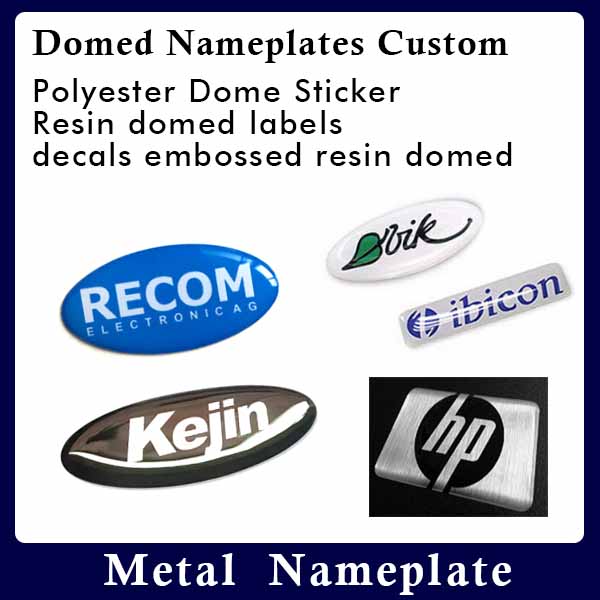 Domed Nameplates