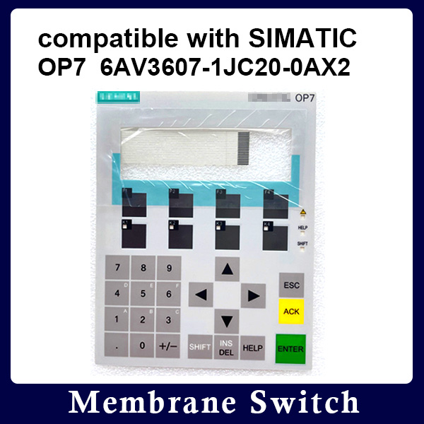 compatible with OP7 6AV3607-1JC20-0AX2 Membrane Keyboard Switch