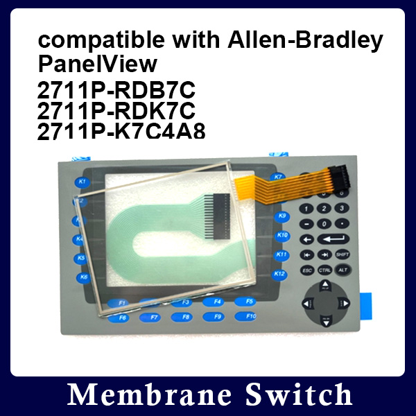compatible with 2711P-B10C6B1/D1/D2, 2711P-B10C4D1/D2/D8/D9PanelView 2711P-RDB7C,2711P-RDK7C,2711P-K7C4A8