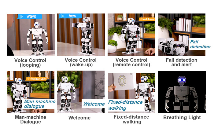 Tonybot, intelligent voice interaction, humanoid robot simulation, artificial intelligence, machine learning, natural language processing, voice recognition, human-machine interaction, smart home, smart assistant, smart healthcare, smart manufacturing, autonomous navigation, sensing technology, artificial emotions, cloud technology, Internet of Things, AI ethics, safety, user experience.