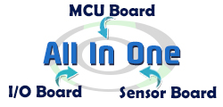 開源電路整合,core board,I/O Board,Sensor Board