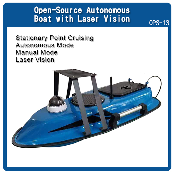Open-Source Autonomous
Boat with Laser Vision