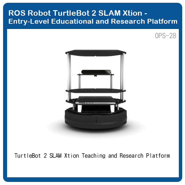 ROS Robot TurtleBot 2 SLAM Xtion -Entry-Level Educational and Research Platform