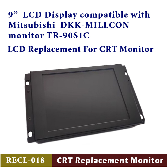 9' LCD Display compatible with Mitsubishi DKK-MILLCON monitor TR-90S1C
