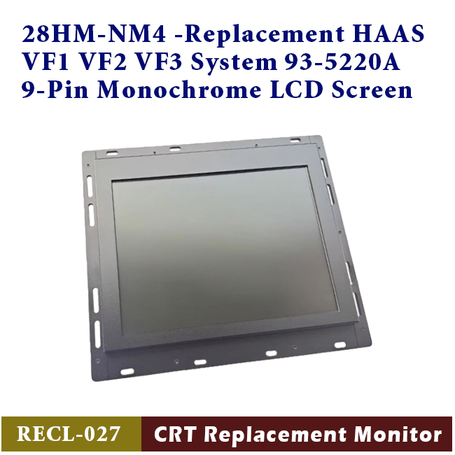 Industrial LCD Display compatible with 12.1'' VF1 VF2 VF3,93-5220A 9-pin LCD Screen