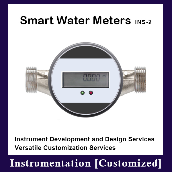 Electronic Smart Water Meter,Digital Smart Electricity Meter - Custom Retrofit for Traditional Water Meters,Instrument and Instrumentation Modification, Customization Services, Custom Instrumentation,